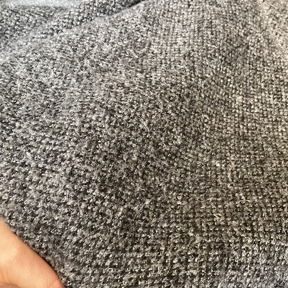 RD style conscious grey knit cowl neck sweater. - Picture 5 of 6